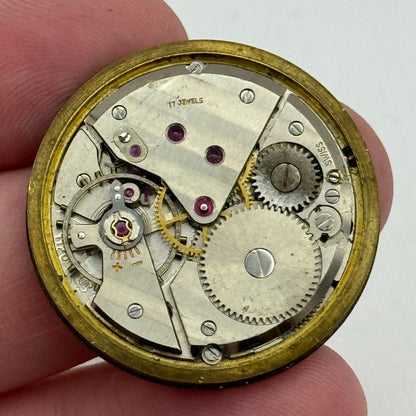 31mm Garrard ETA 1120 Balance Ok Manual Wind Watch Movement Swiss Vintage PARTS