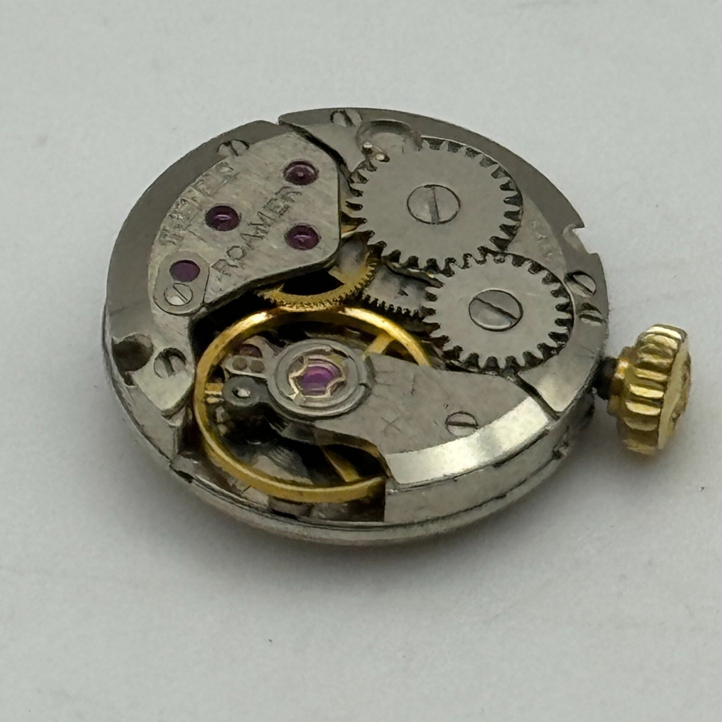 15.5mm Running ETA 2412 Roamer Manual Wind Ladies Watch Movement Vintage PARTS