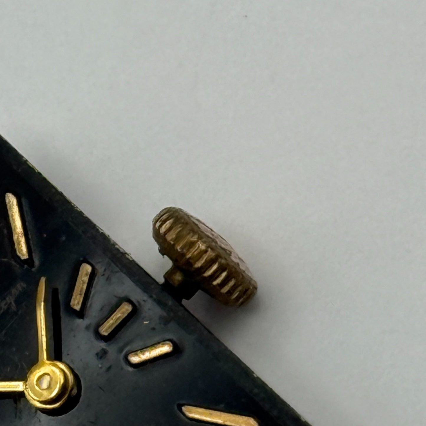 Citizen 9407 Parashock Baguette Watch Movement Manual Wind Vintage Parts 10.2mm