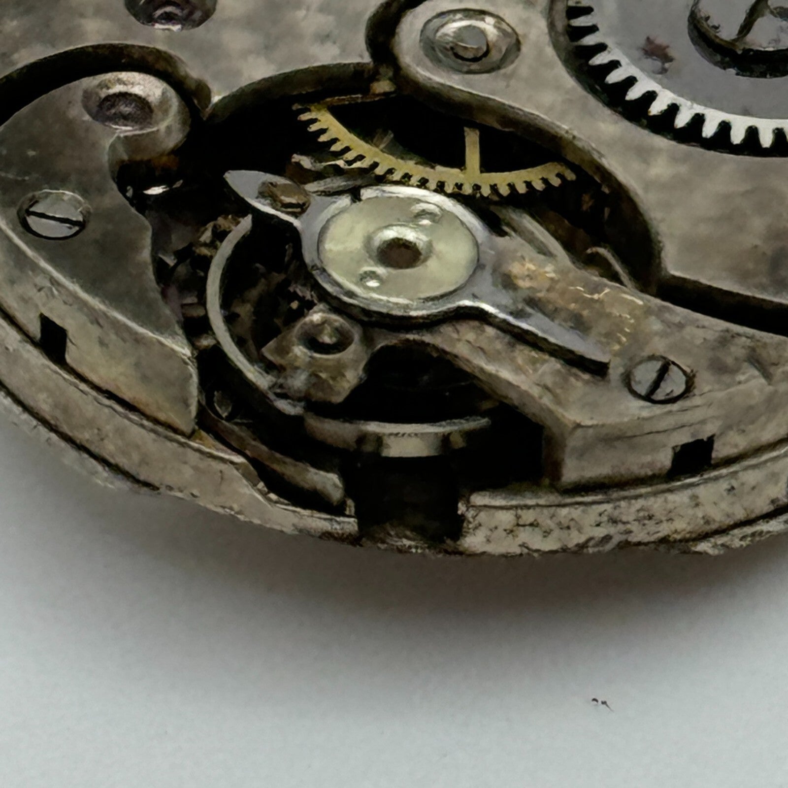 23.6mm Dominex Balance Ok 15 Jewels Swiss 2 Adj Manual Wind Watch Movement PARTS