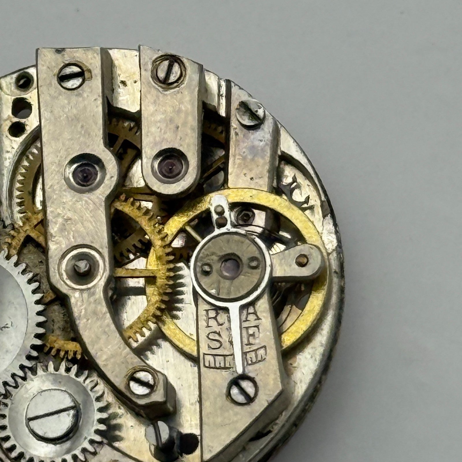 ETA Swiss Watch Movement Manual Wind Vintage Parts Repair Spares 23.6mm