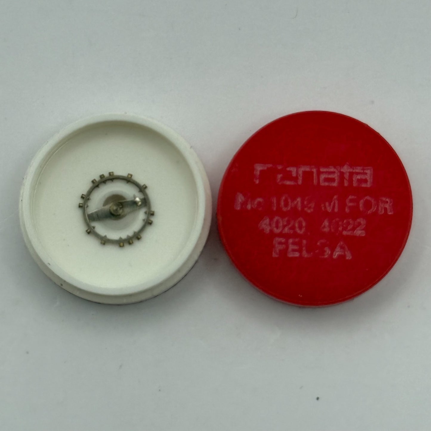 Felsa 4020 4022 Balance Wheel Complete And Spring 1049 M Watch Movement Parts 