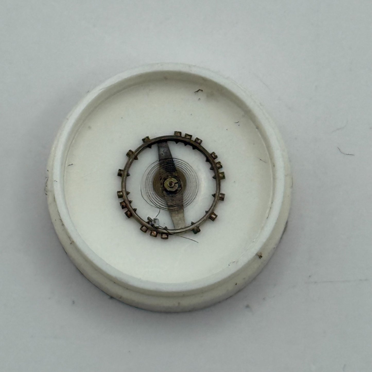 AS 970 Balance Wheel Complete And Spring 8¾’’’ 27 M Watch Movement Parts NOS