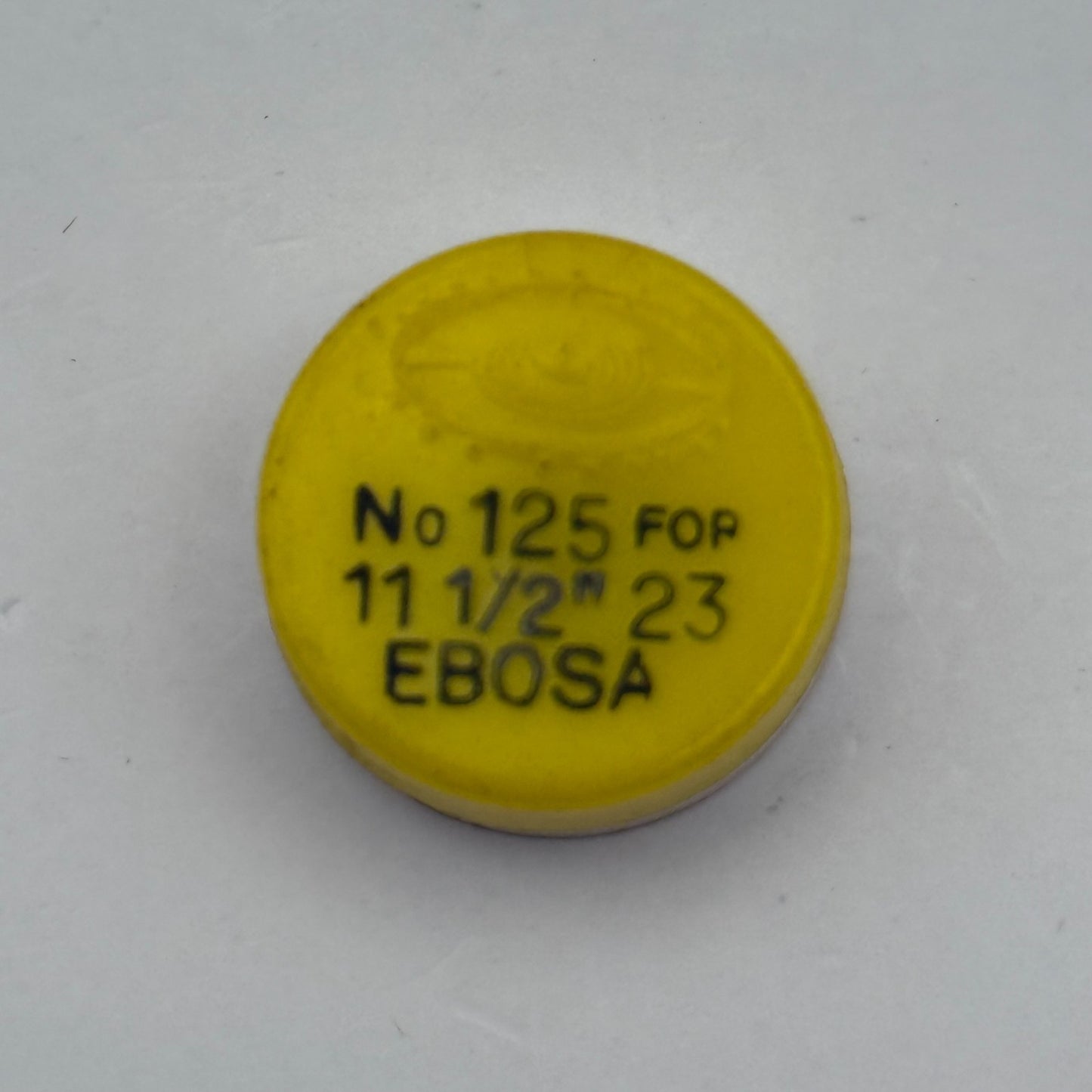 Ebosa 23 Balance Wheel Complete And Spring e 11½’’’ 125 Watch Movement Parts NOS