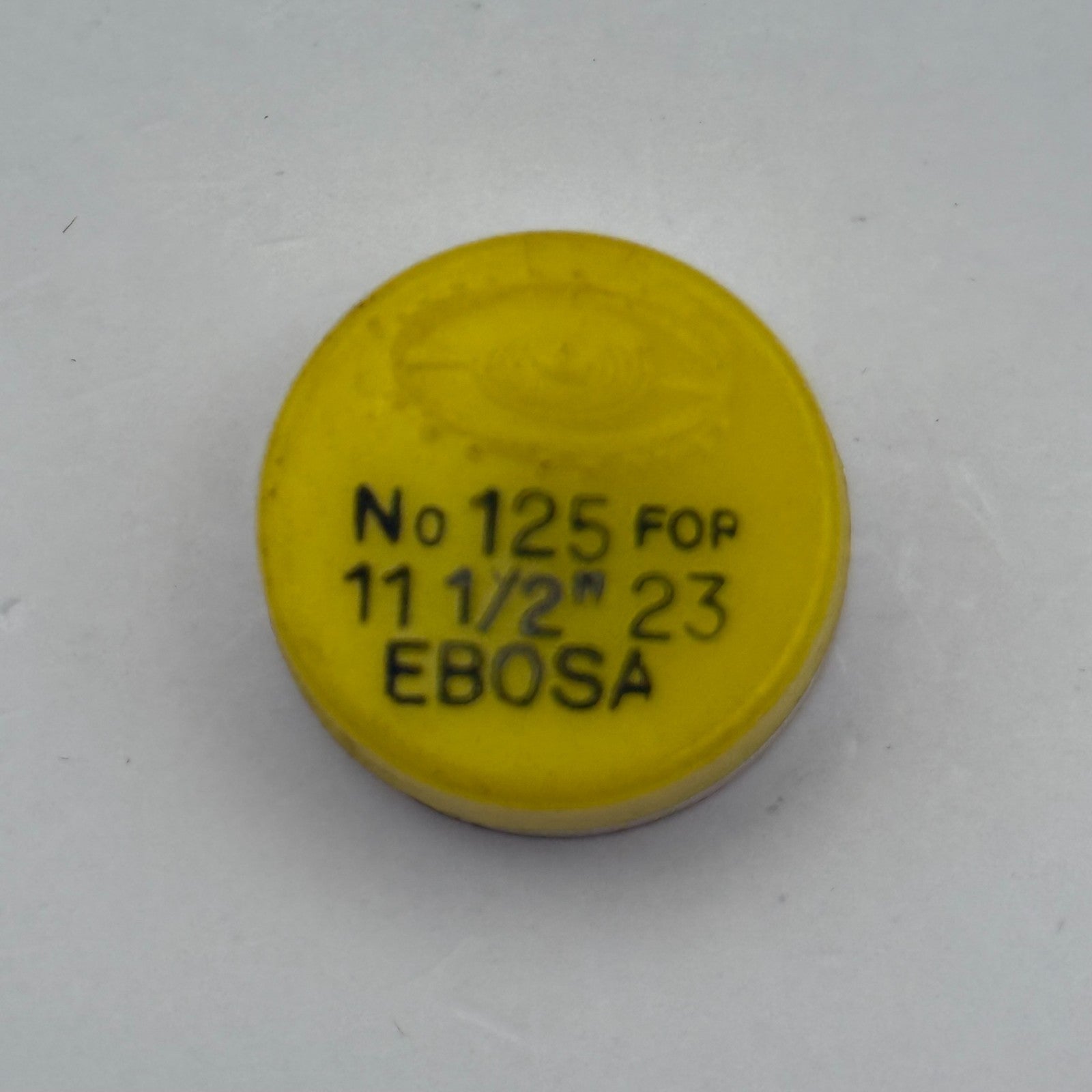Ebosa 23 Balance Wheel Complete And Spring e 11½’’’ 125 Watch Movement Parts NOS