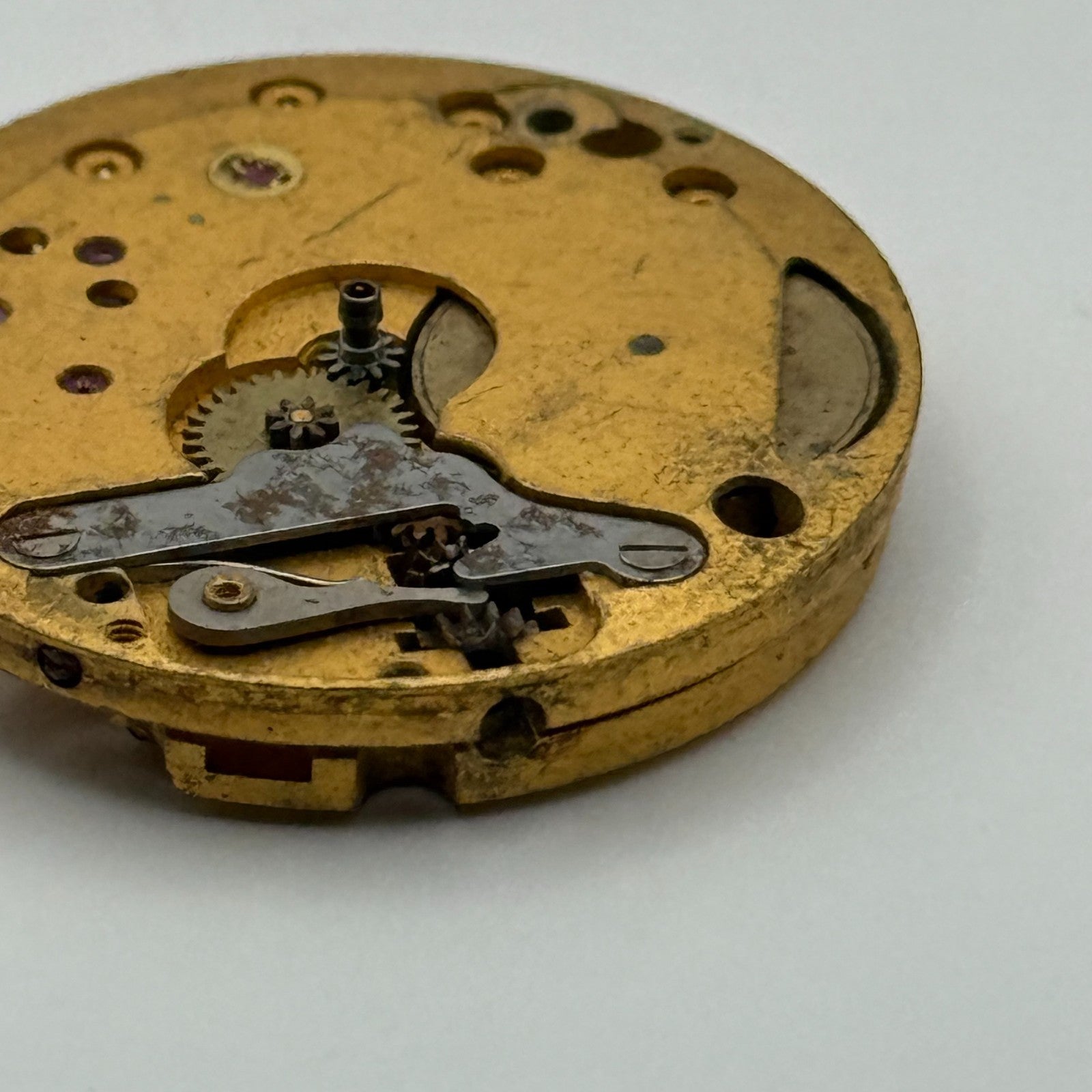 Smiths De Luxe 60464e Cal 85 Watch Movement Manual Wind Vintage Parts 26.9mm