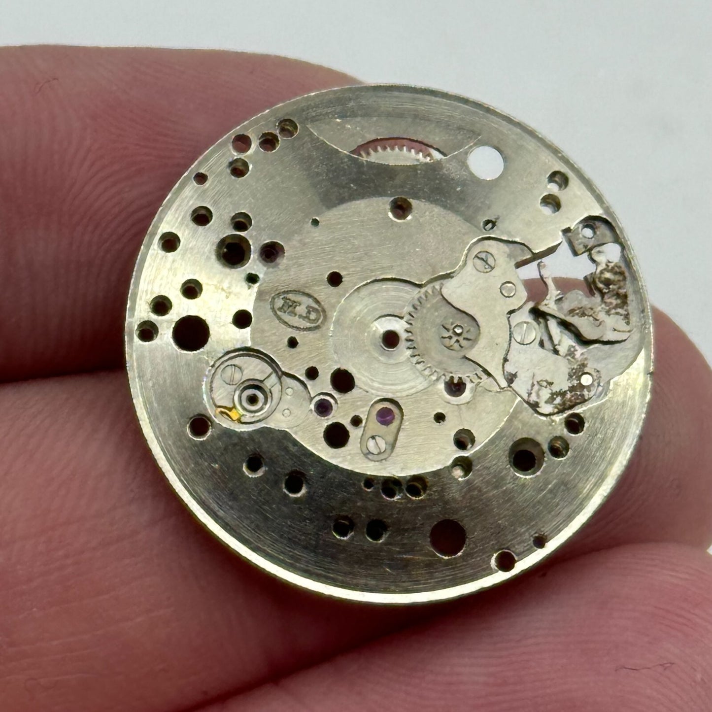 26mm Men's AS 1700/01 Manual Wind Swiss Watch Movement Main Plate PARTS SPARES