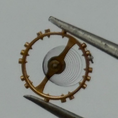 AS 1477 Balance Wheel Complete And Spring Renata 1070 M Watch Movement Parts 