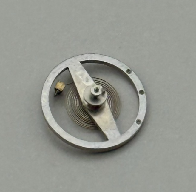 Brac 2021 Balance Wheel Complete And Spring 5¼’’’  69 M Watch Movement Parts NOS