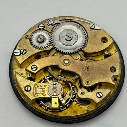 43.2mm Vintage Open Face Sub Seconds Balance Ok Pocket Watch Movement PARTS