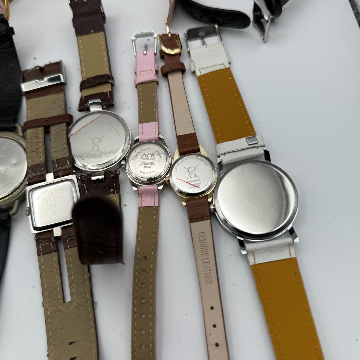 Bundle Of 15 Quartz Watches Job Lot Modern / Vintage Untested Parts / Repair