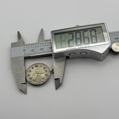 AS 1123 1124 Watch Movement Avia Manual Wind Vintage Swiss Parts Repair 25mm