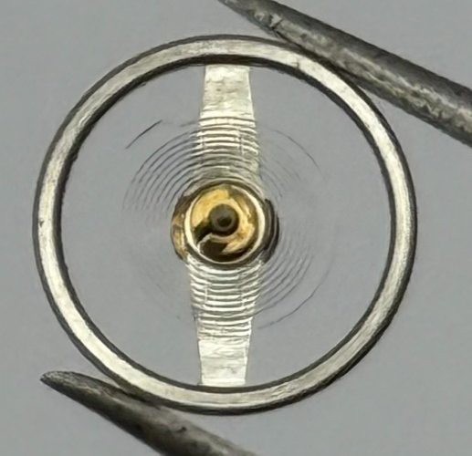 Smith 8 3/4''' Balance Wheel Complete And Spring  LYSP 1246 Watch Movement Parts