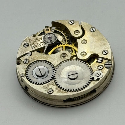 24.9mm Unidentified Balance Intact Trench Watch Movement Manual Wind Swiss PARTS