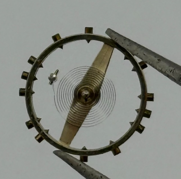 AS 1194 Balance Wheel Complete And Spring 42 M Watch Movement Parts NOS