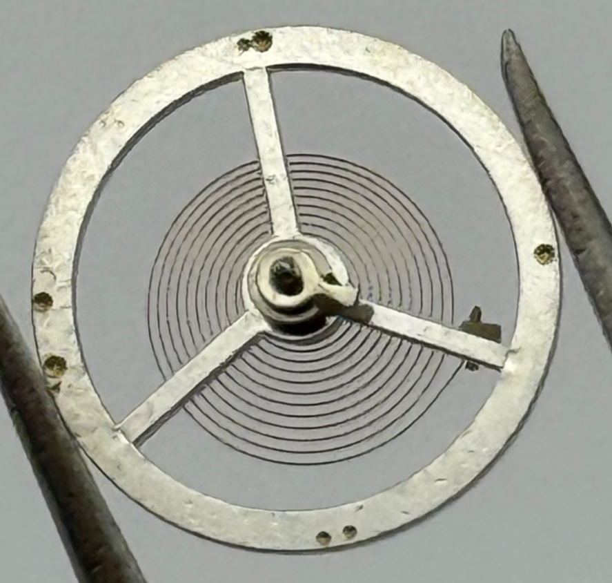 BFG 866 Balance Wheel Complete And Spring 64 Watch Movement Parts NOS