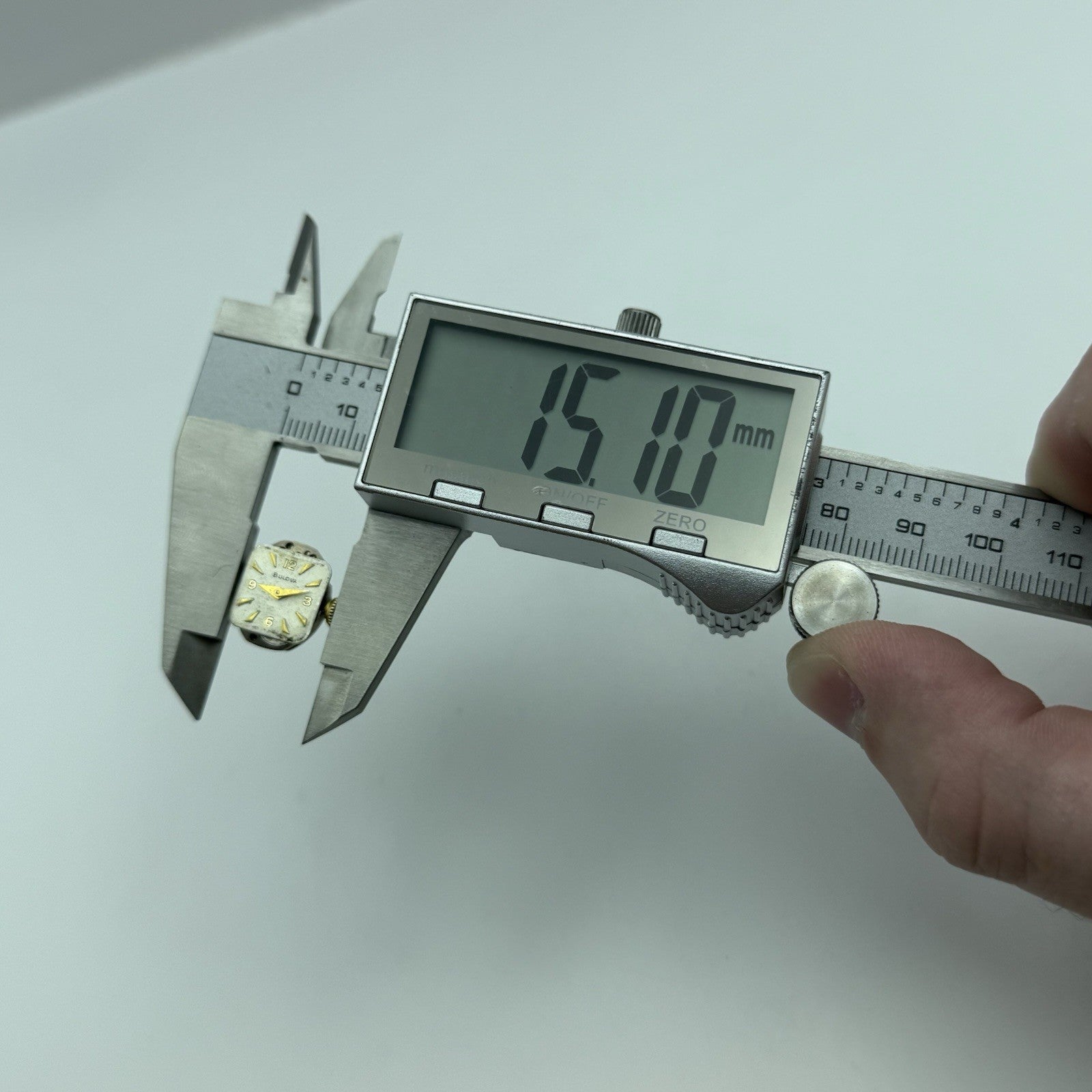 13mm Vintage Ladies Bulova 5AD Manual Wind Swiss Watch Movement PARTS REPAIR