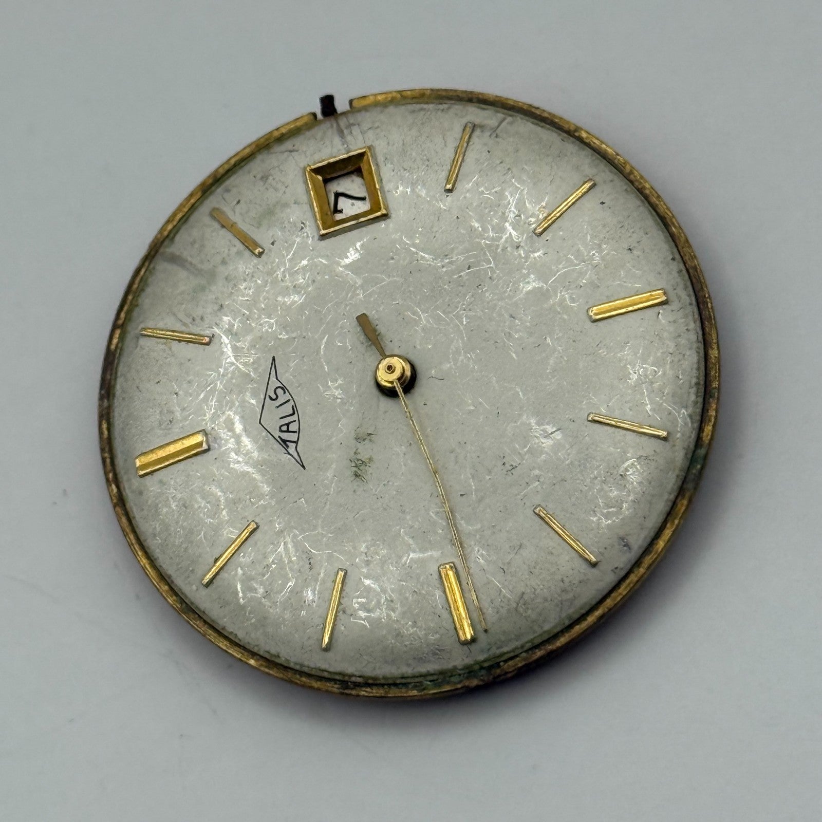 ETA 2408 Watch Movement Talis Manual Wind Vintage Swiss Parts Repair 30.9mm
