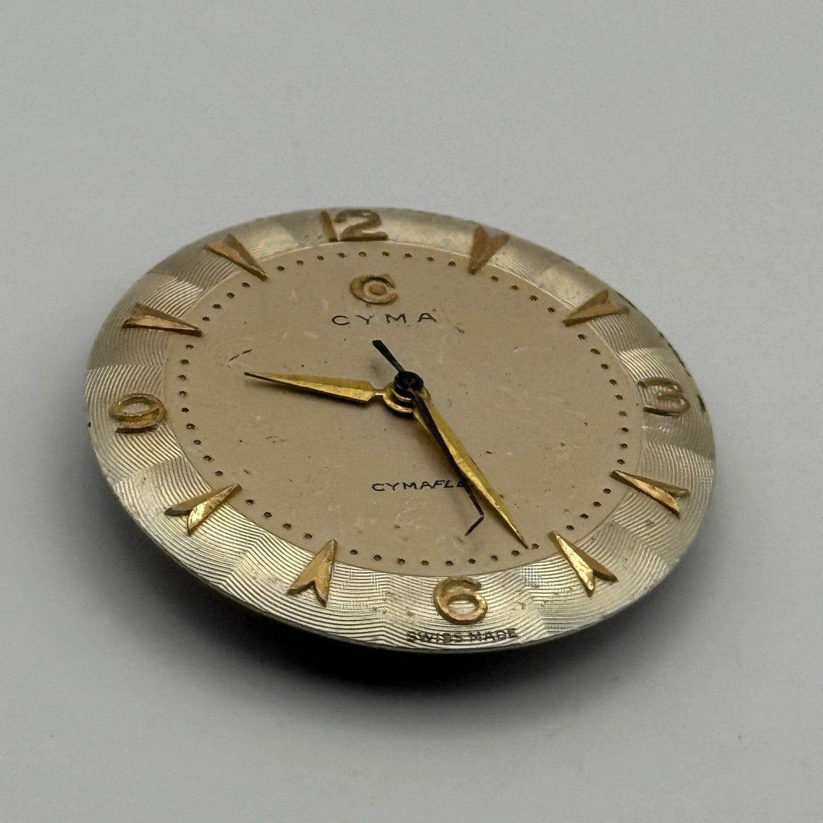 Cyma R.459 Cymaflex Watch Movement Manual Wind Vintage Swiss Parts Repair 23.5mm