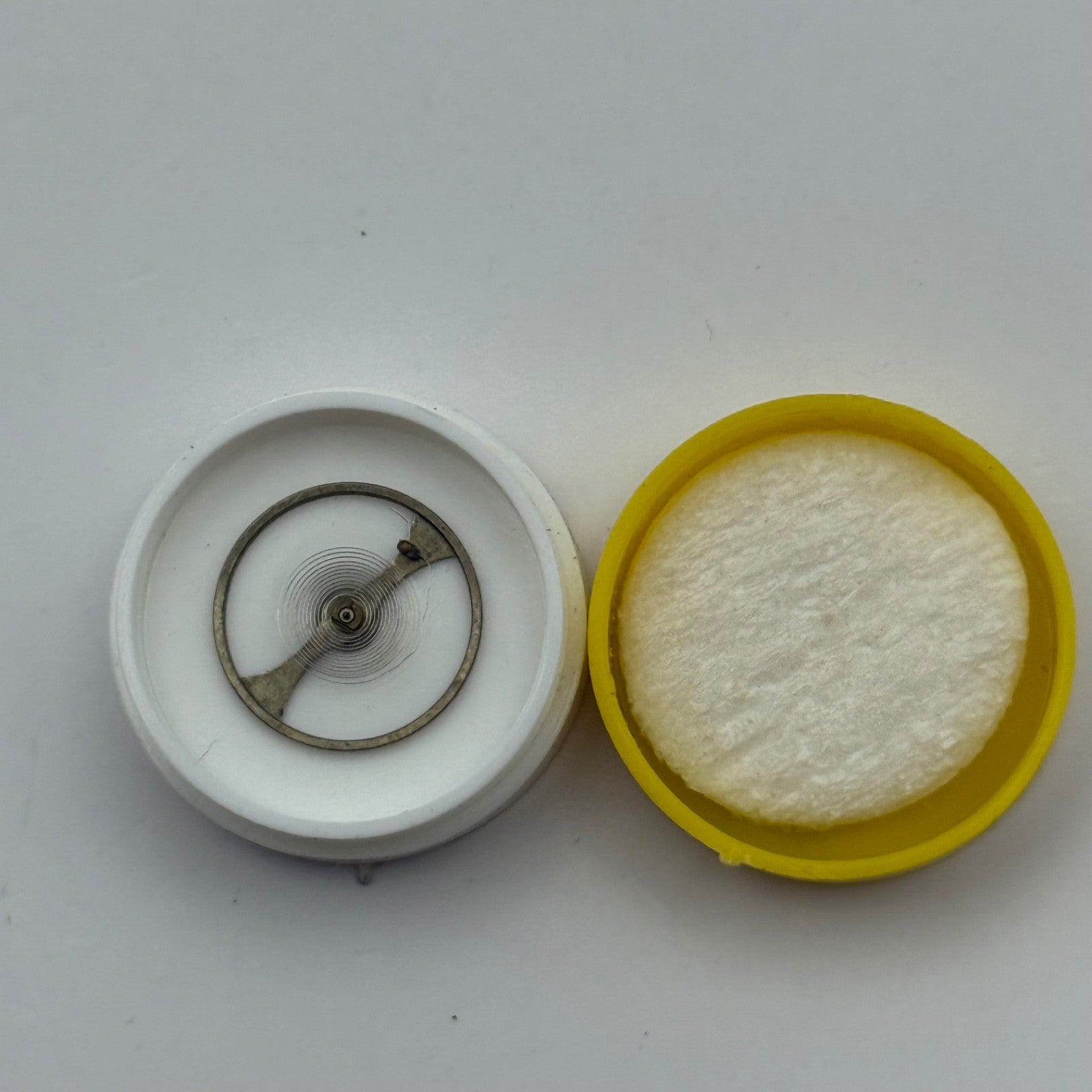 Oris 650 654 Balance Wheel Complete And Spring 11 1/2'''  Watch Movement Parts 