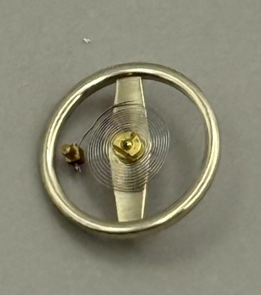 RL 8013 Balance Wheel Complete And Spring  8¾’’’ 1458 M Watch Movement Parts NOS