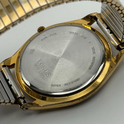 Lorus Lumibrite Ladies Quartz Watch Date Dial Stretch Band Japan Working 37mm