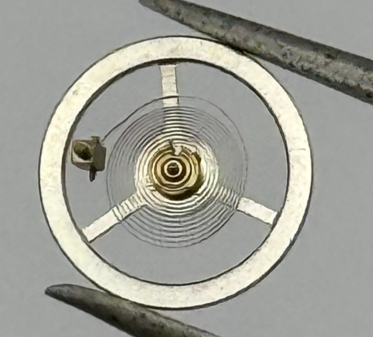 EB 8340 8341 Balance Wheel Complete And Spring 6¾’’’ 1401 M Watch Movement Parts