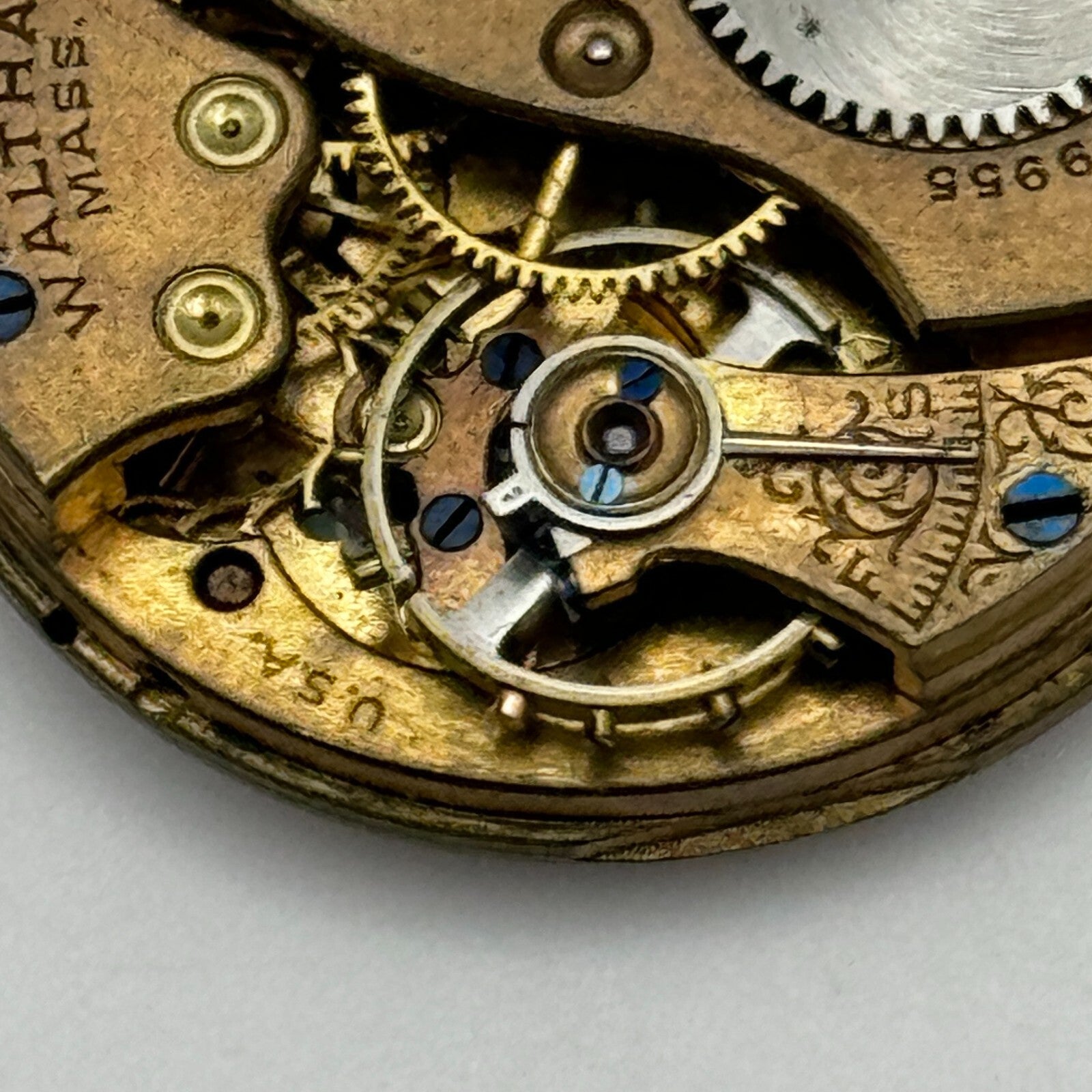 0s Men's Waltham Grade No. 160 Model 1900 American Watch Movement PARTS SPARES