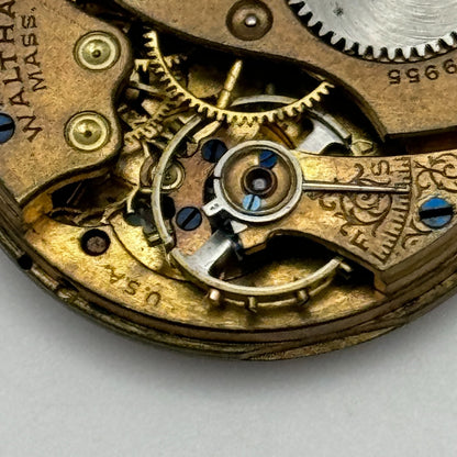 0s Men's Waltham Grade No. 160 Model 1900 American Watch Movement PARTS SPARES