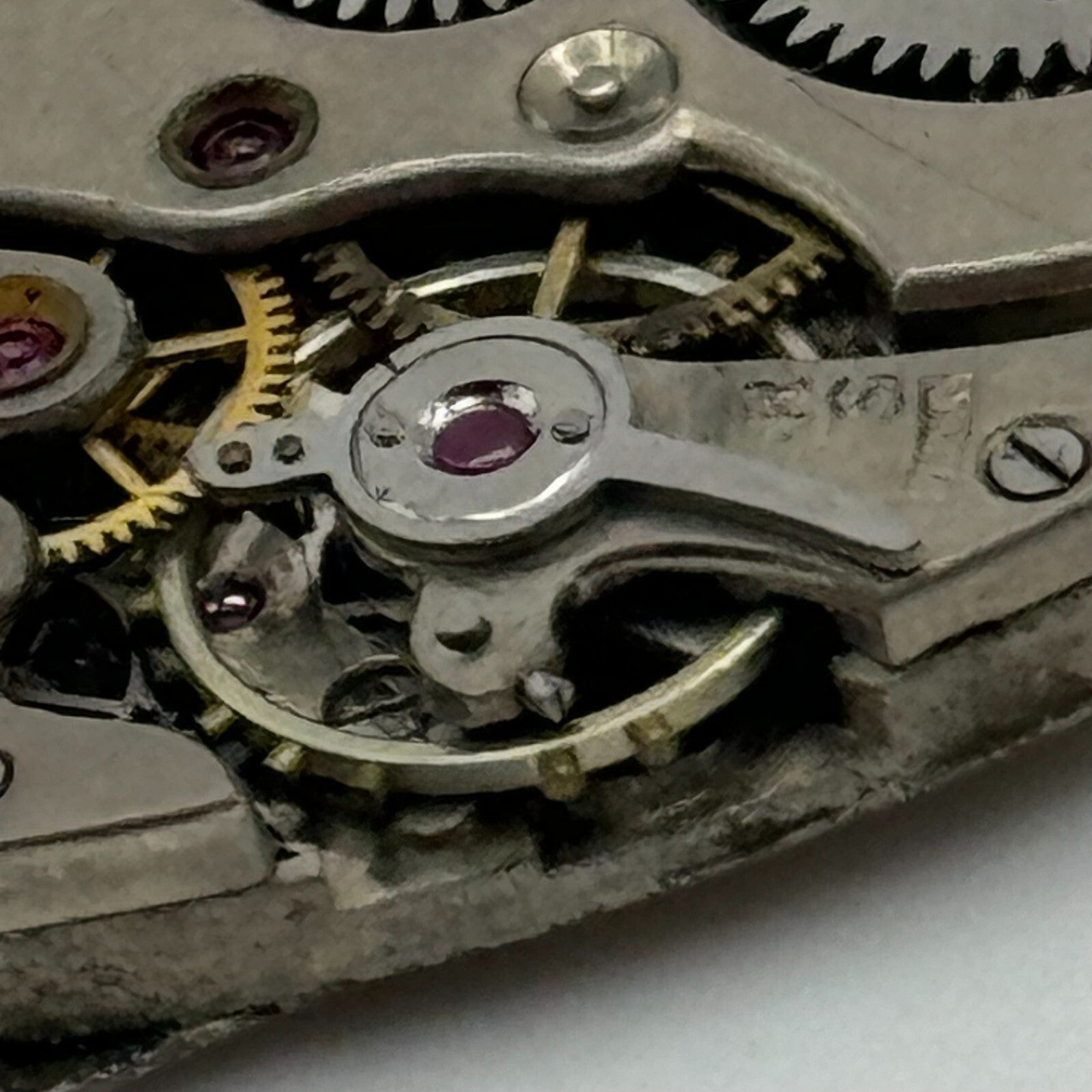 20mm Men's Helvetia 75A Tank Sub Seconds Watch Movement Manual Wind Swiss PARTS