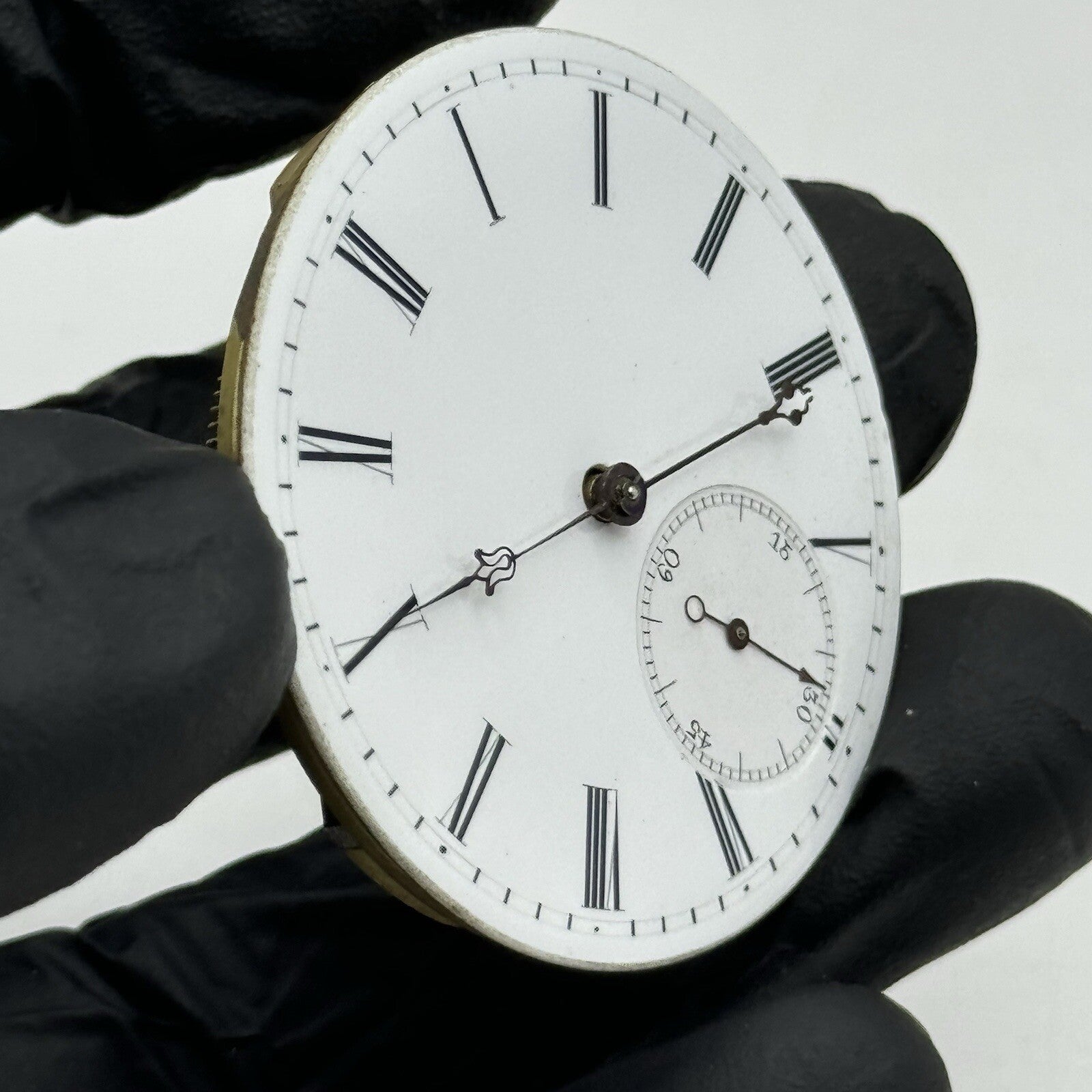 44.1mm High Quality Cylinder Balance Intact Pocket Watch Movement FOR PARTS