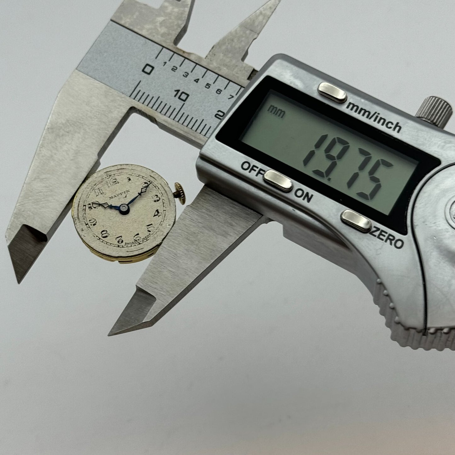 19.7mm Running Mappin Daphne High Grade Manual Wind Swiss Watch Movement PARTS