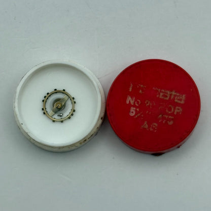 AS 475 Balance Wheel Complete And Spring 5¼’’’ Watch Movement Parts NOS 