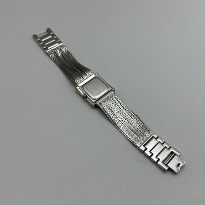 23mm Working Ladies DMQ Jewelled DQCZ Silver Tone Quartz Watch 6 Inches