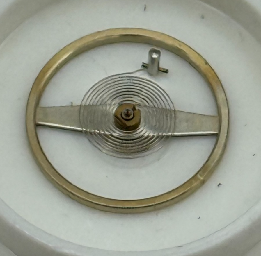 ST 1686 1786 Balance Wheel Complete And Spring 1115 M Watch Movement Parts NOS