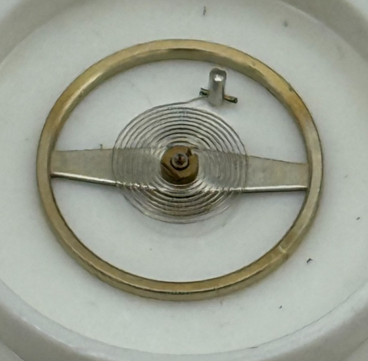 ST 1686 1786 Balance Wheel Complete And Spring 1115 M Watch Movement Parts NOS