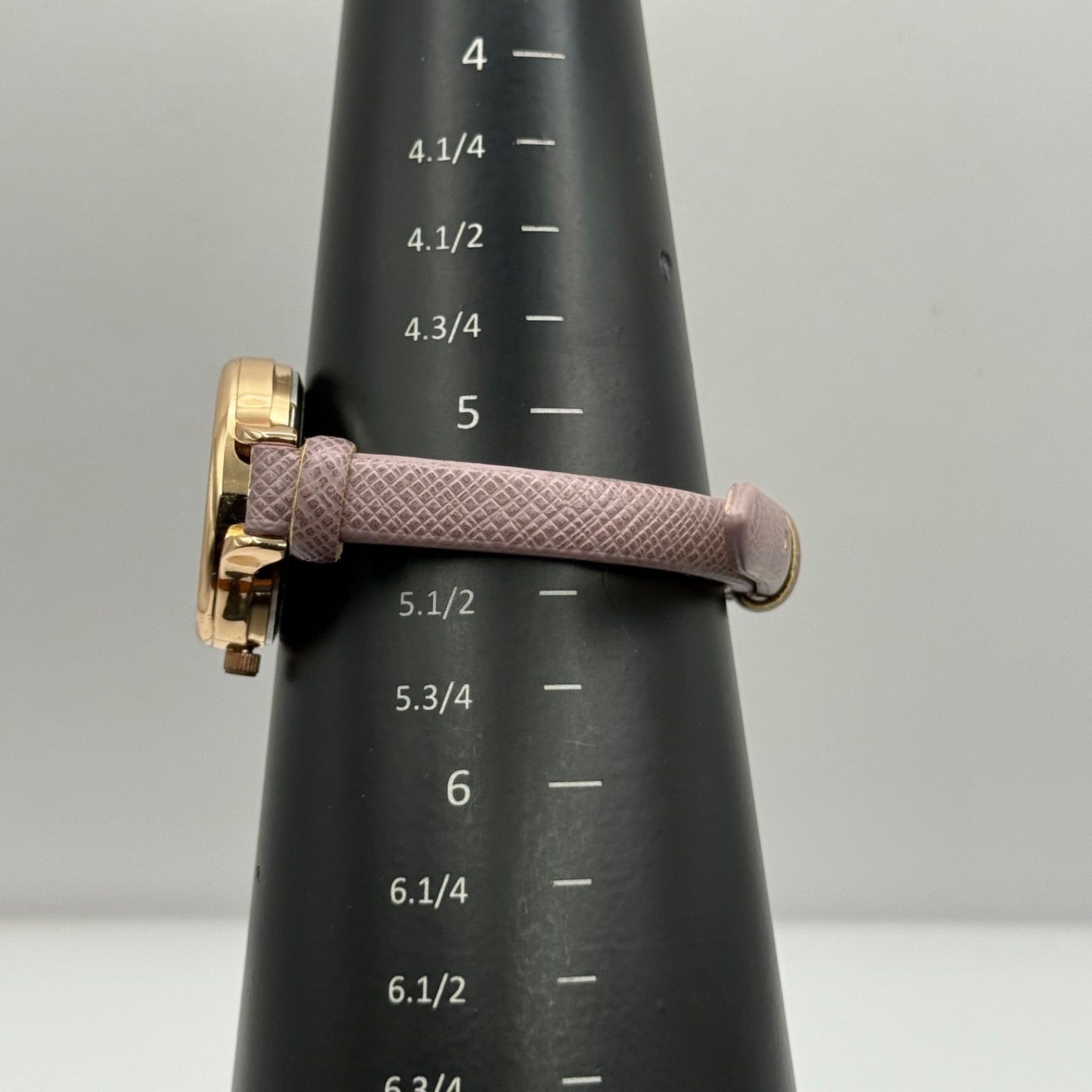 Ladies Pierre Cardin Watch Working New Battery Pink Strap Quartz 28mm