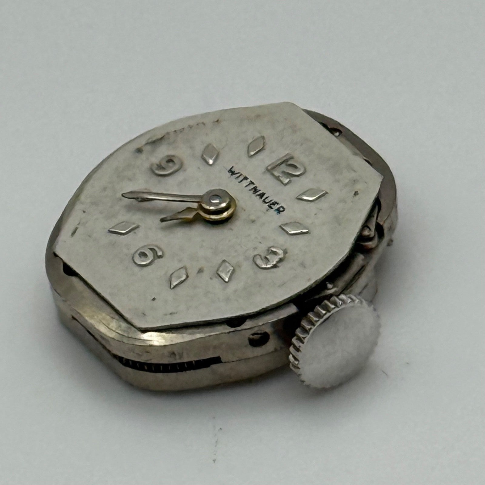 Wittnauer 6W7 Watch Movement Running Manual Wind Vintage Swiss Parts 15.2mm
