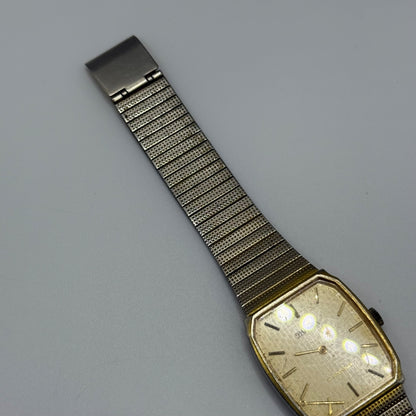27mm Vintage Parma 17 Jewels Gold Plated Manual Wind Watch FOR PARTS / REPAIR