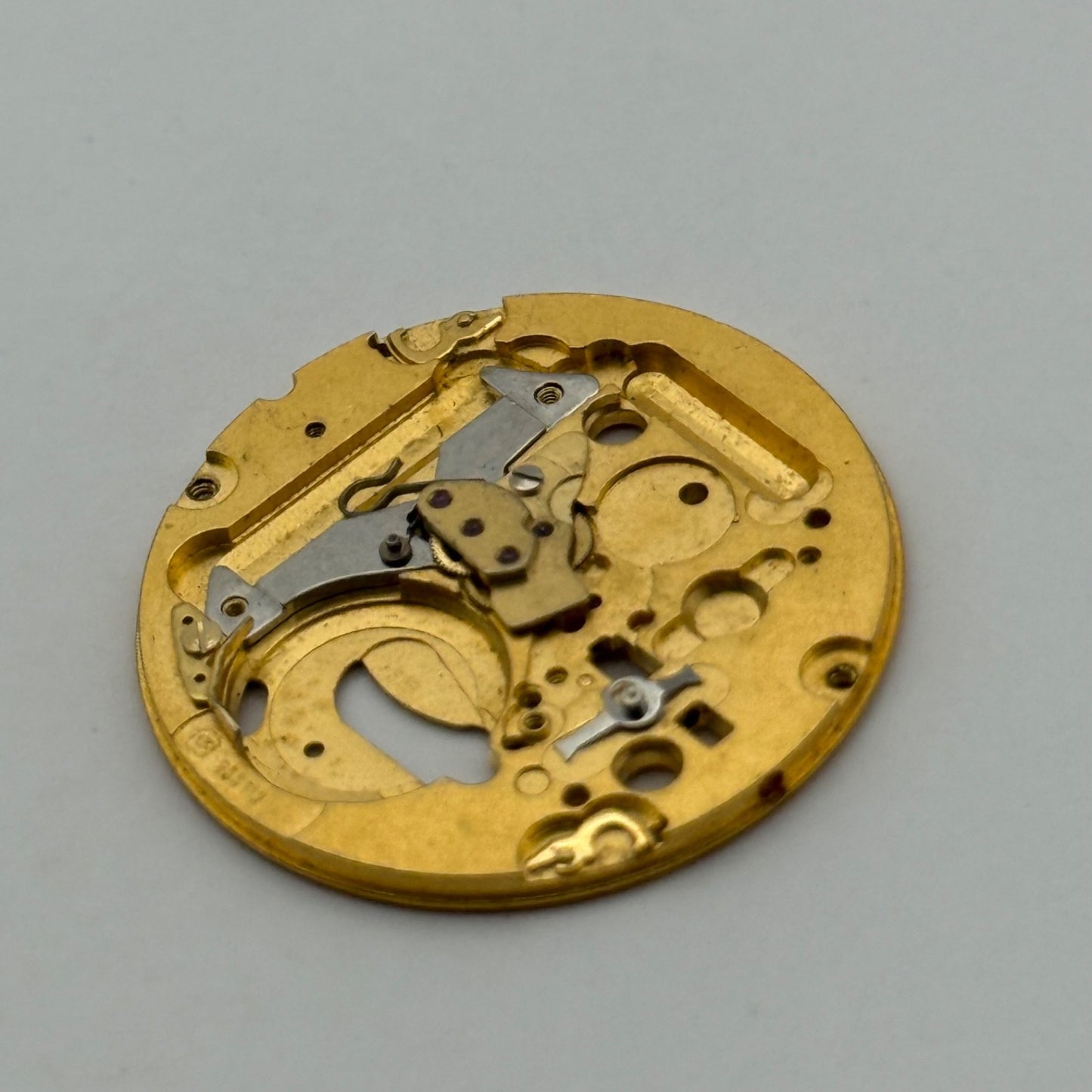 ETA 955.112 Watch Movement Main Plate Quartz Vintage Swiss Parts Repair 26.1mm