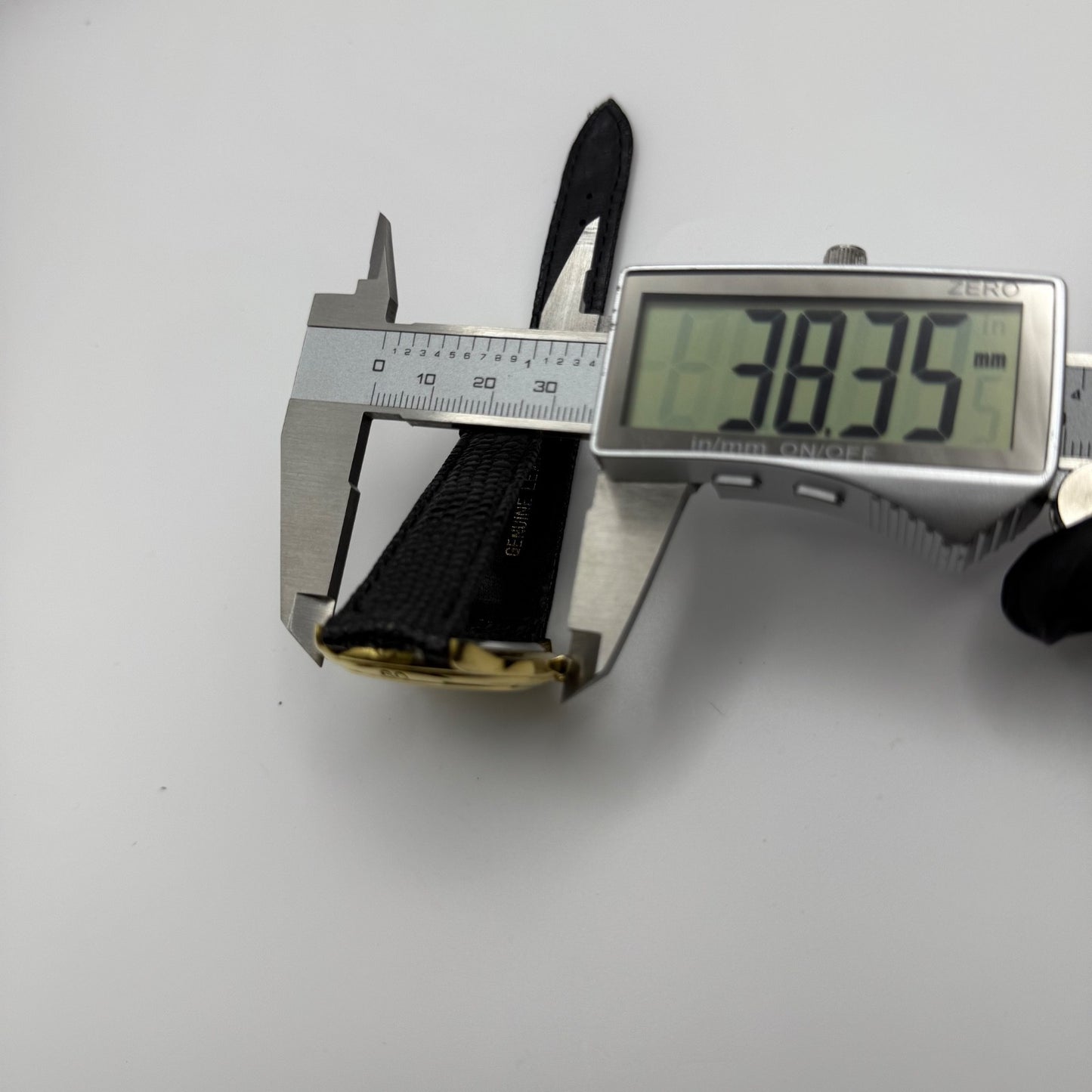 Working Ladies 60 Second Marker Dial 38mm Quartz Watch New Battery Adjustable