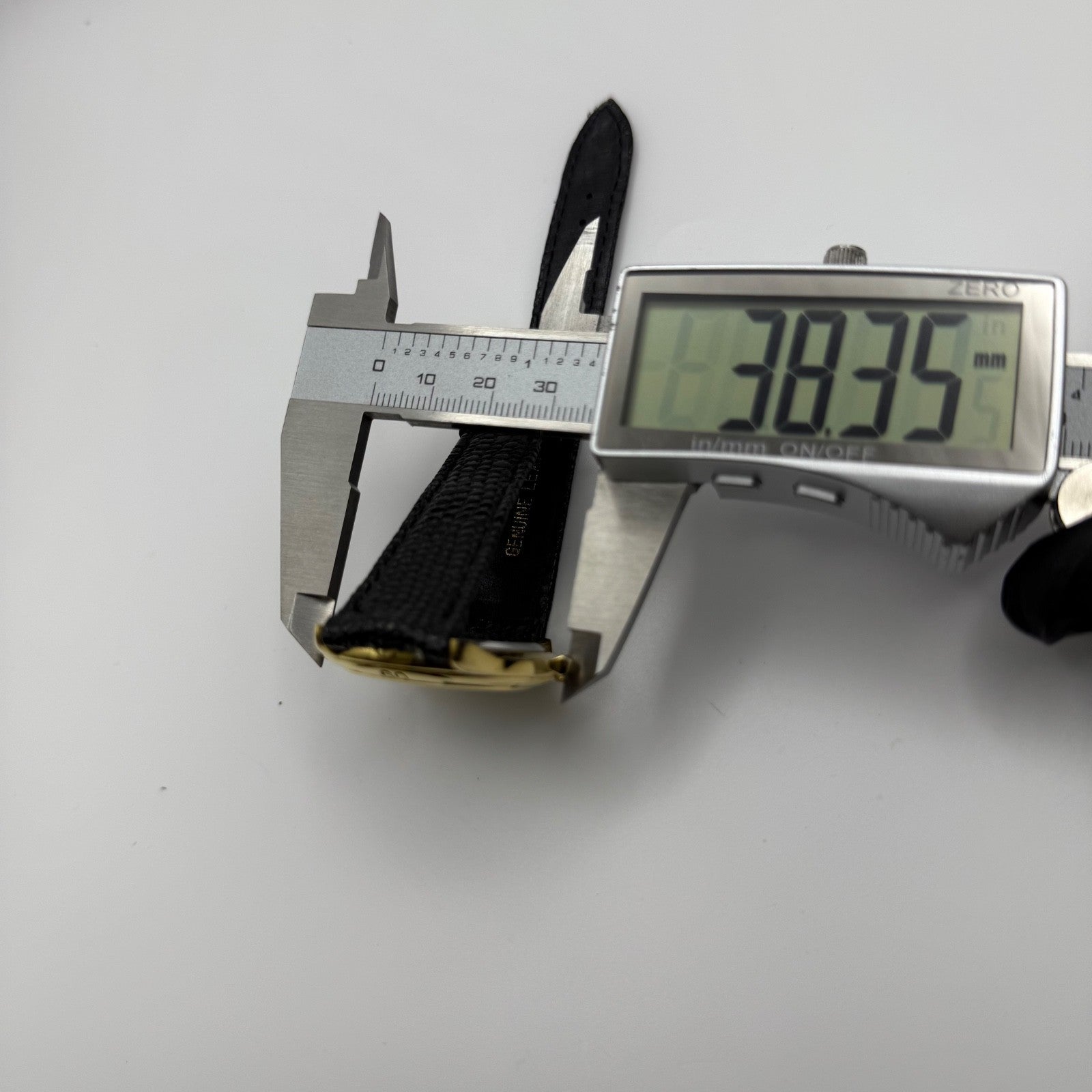 Working Ladies 60 Second Marker Dial 38mm Quartz Watch New Battery Adjustable