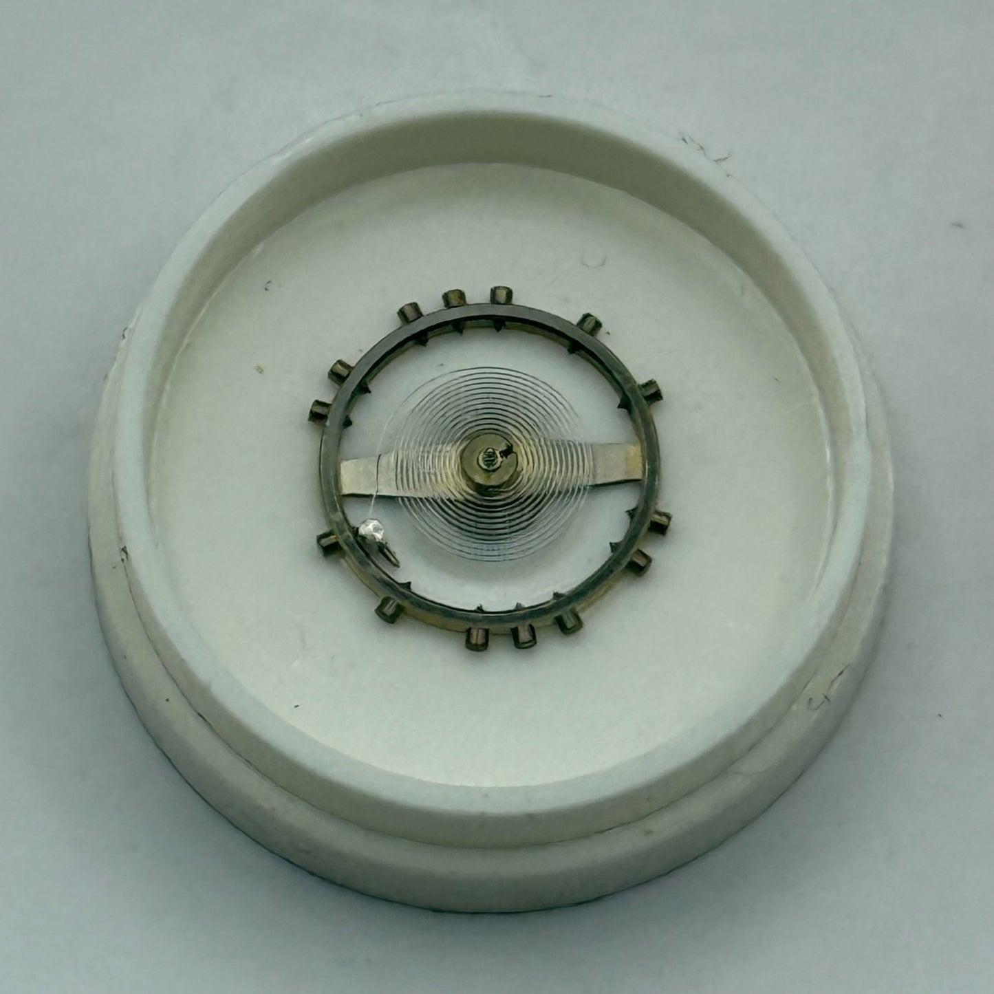 AS 341 Balance Wheel Complete And Spring 10 1/2''' 18 Watch Movement Parts NOS