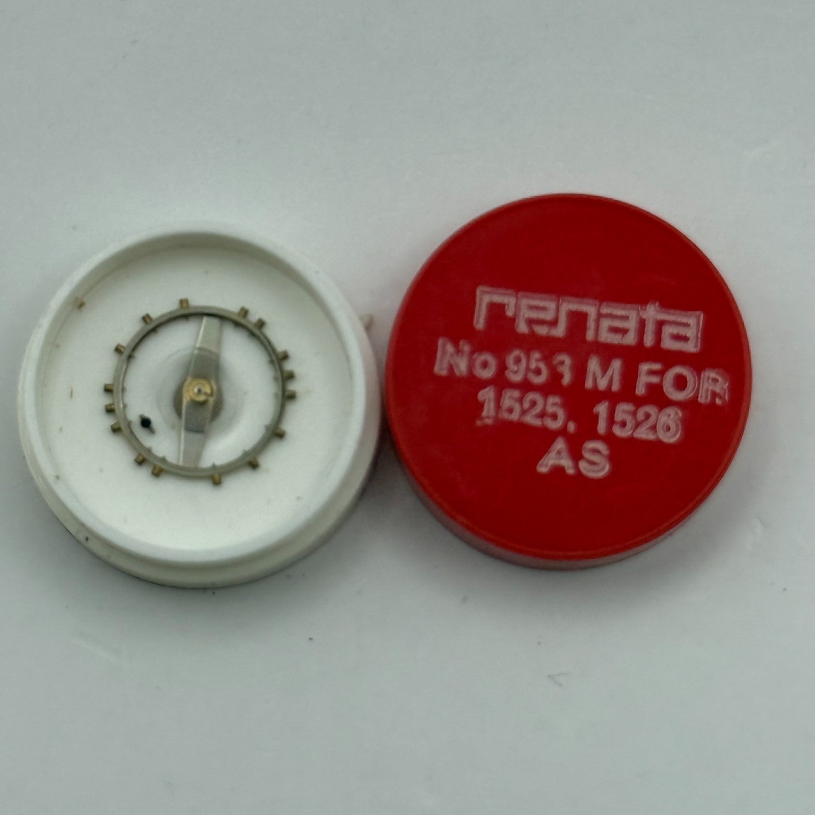 AS 1525 1526 Balance Wheel Complete And Spring 953 M Watch Movement Parts NOS