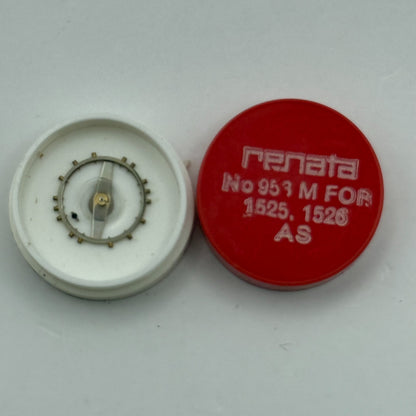 AS 1525 1526 Balance Wheel Complete And Spring 953 M Watch Movement Parts NOS
