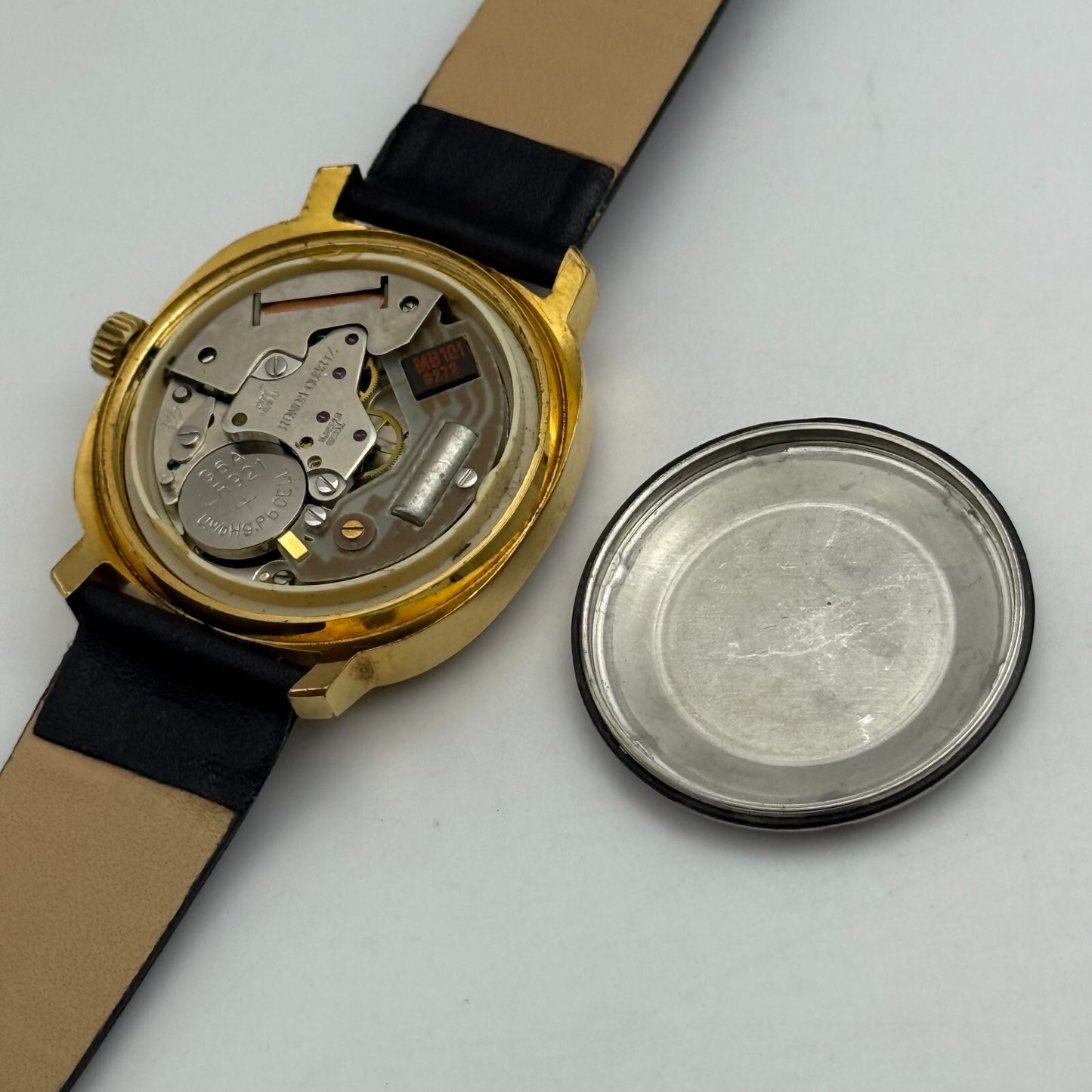 34mm London Watch Co 32768 Hz Ronda 2177 Swiss Quartz Watch Working With Issues