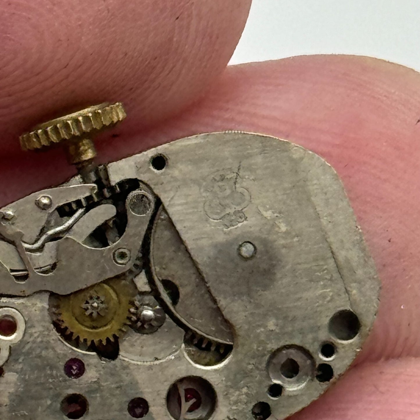 12.7mm Ladies Peseux P 120 Manual Wind 15 Jewels Watch Movement Swiss PARTS