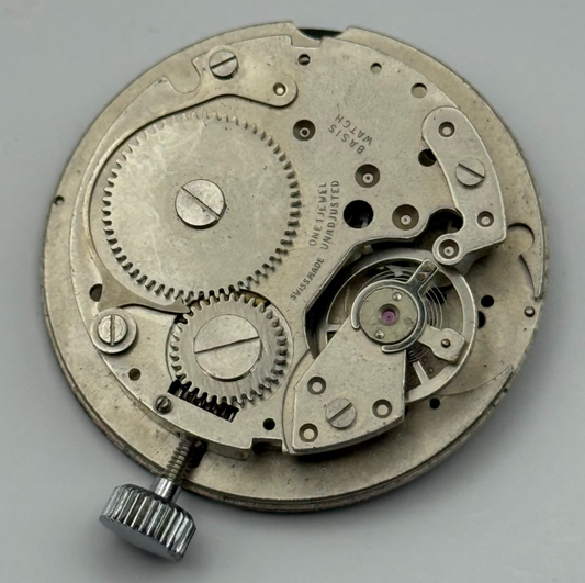 BFG 866 Watch Movement Envoy Manual Wind Vintage Swiss Parts Repair 26.2mm