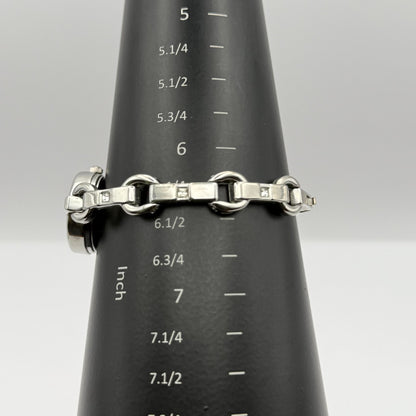 R Ladies Quartz Watch Silver Tone Bracelet Working 22mm New Battery