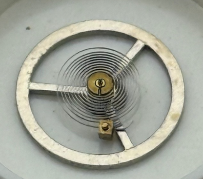 BRAC 300, 301 Balance Wheel Complete And Spring a dgt. 1604 Watch Movement Parts